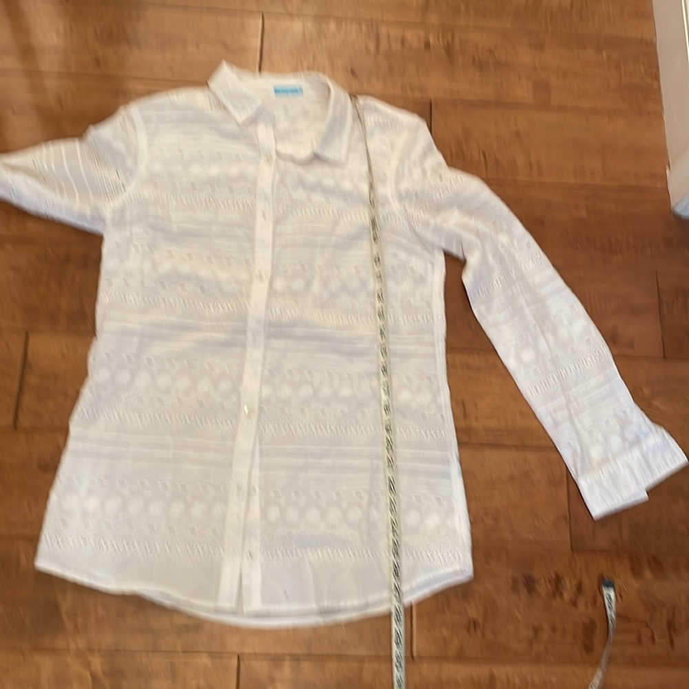 j McLaughlin S embroidered top - Picture 7 of 8